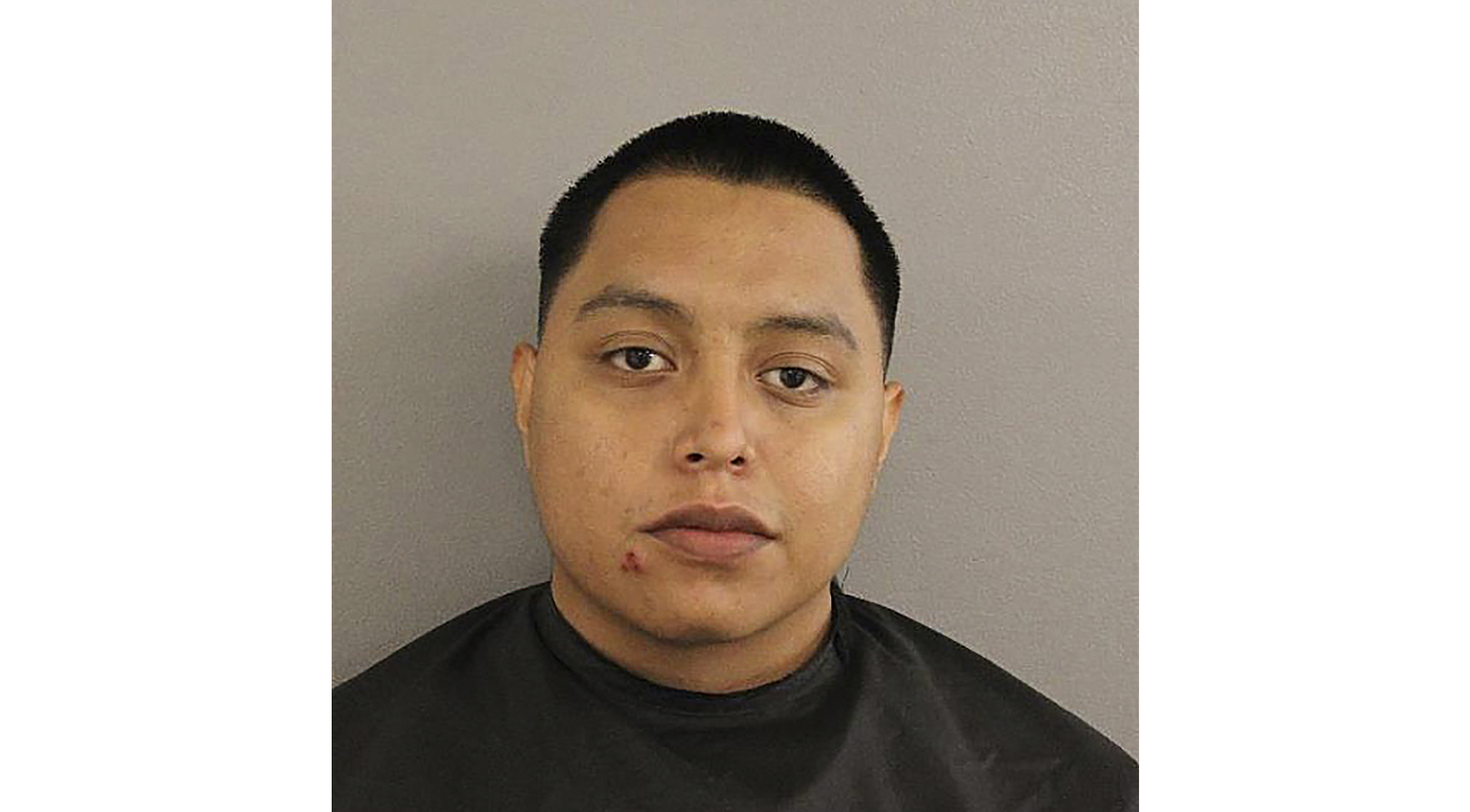 This image provided by the Elgin Police Department shows Pedro Tello Rodriguez Jr. who is charged with engaging in deadly conduct, a third-degree felony. The man shot and wounded two cheerleaders in a Texas supermarket parking lot after one of them said she mistakenly got into his car thinking it was her own — the latest in a string of recent U.S. shootings apparently sparked by someone showing up at the wrong place. 
