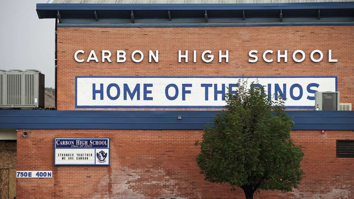 A former Carbon High golf coach was sentenced Wednesday to prison for sexually abusing one of his student-athletes. The victim's mother said his actions have given their family a "permanent trauma tattoo."