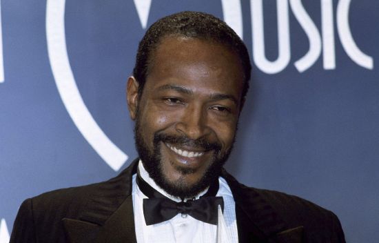 Singer-songwriter Marvin Gaye, winner of Favorite Soul/R&B Single, "Sexual Healing," attends the American Music Awards on Jan. 17, 1983, in Los Angeles. Jury selection and opening statements are expected to begin Monday in a trial that mashes up Ed Sheeran's “Thinking Out Loud” with Marvin Gaye's “Let's Get It On.”