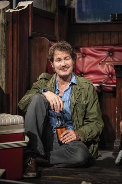 Ian Shaw is portraying his father Robert Shaw in the West End stage play "The Shark is Broken," about the making of the blockbuster movie “Jaws."