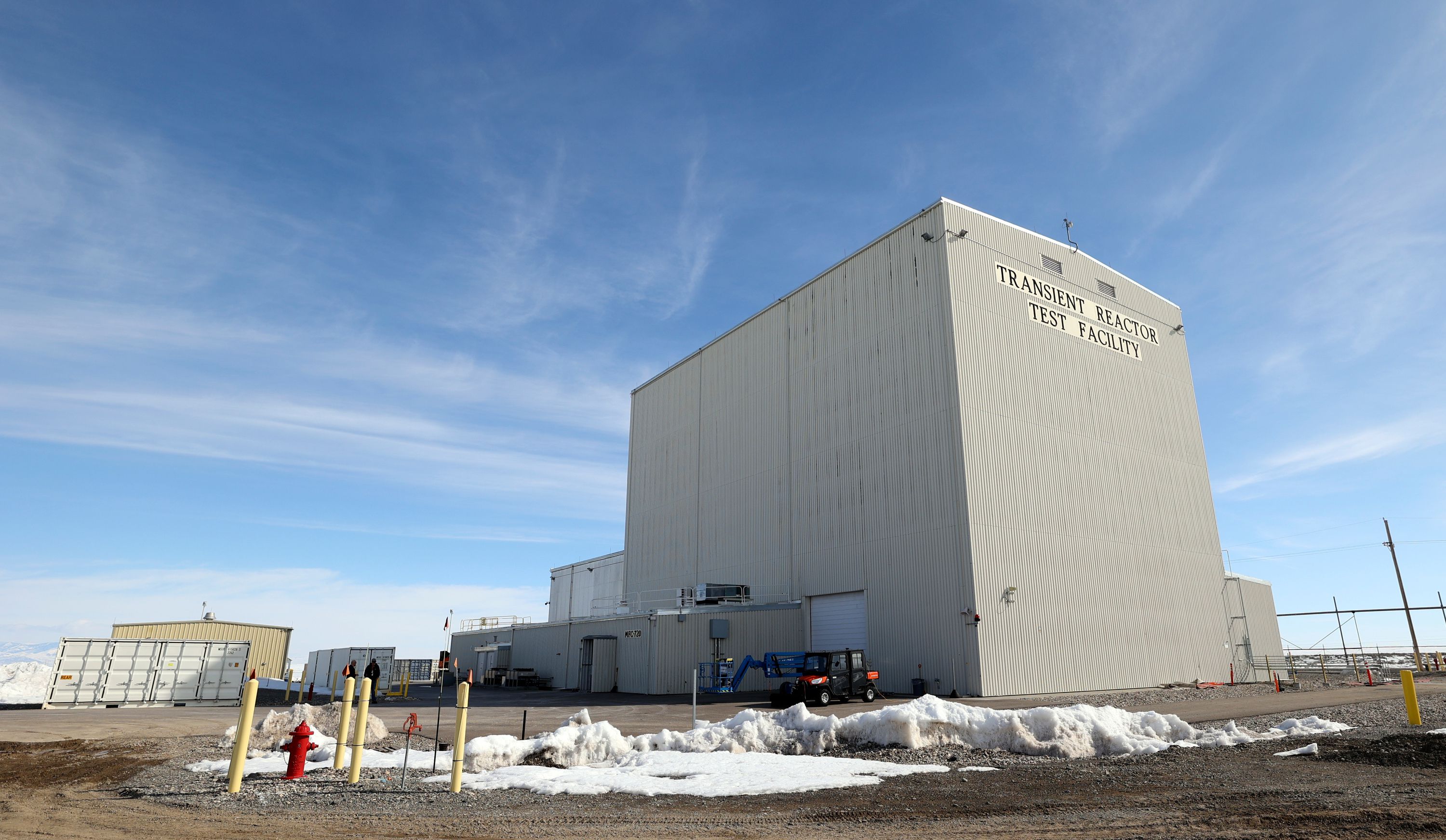The Transient Reactor Test Facility is pictured at the Idaho National Laboratory in Atomic City, Idaho, on April 5.
