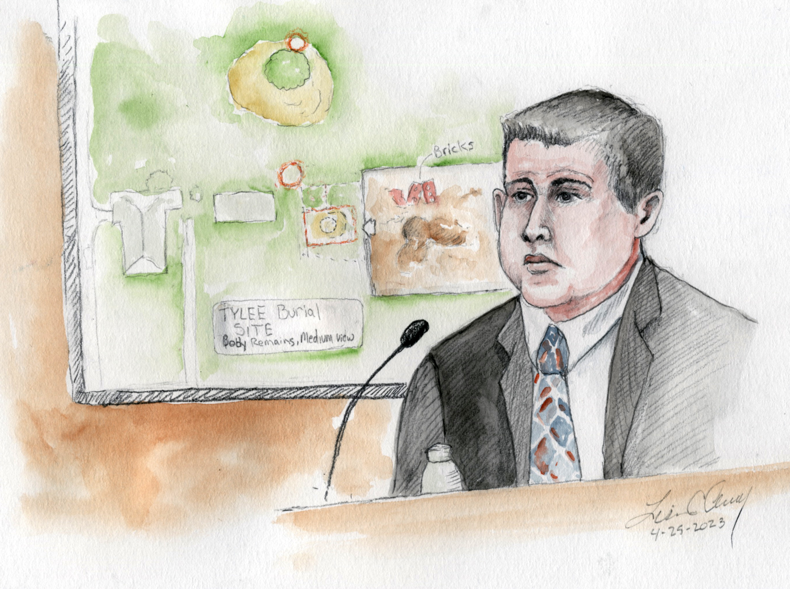 FBI special agent Steve Daniels testifies Wednesday in the murder trial of Lori Vallow Daybell in Boise.