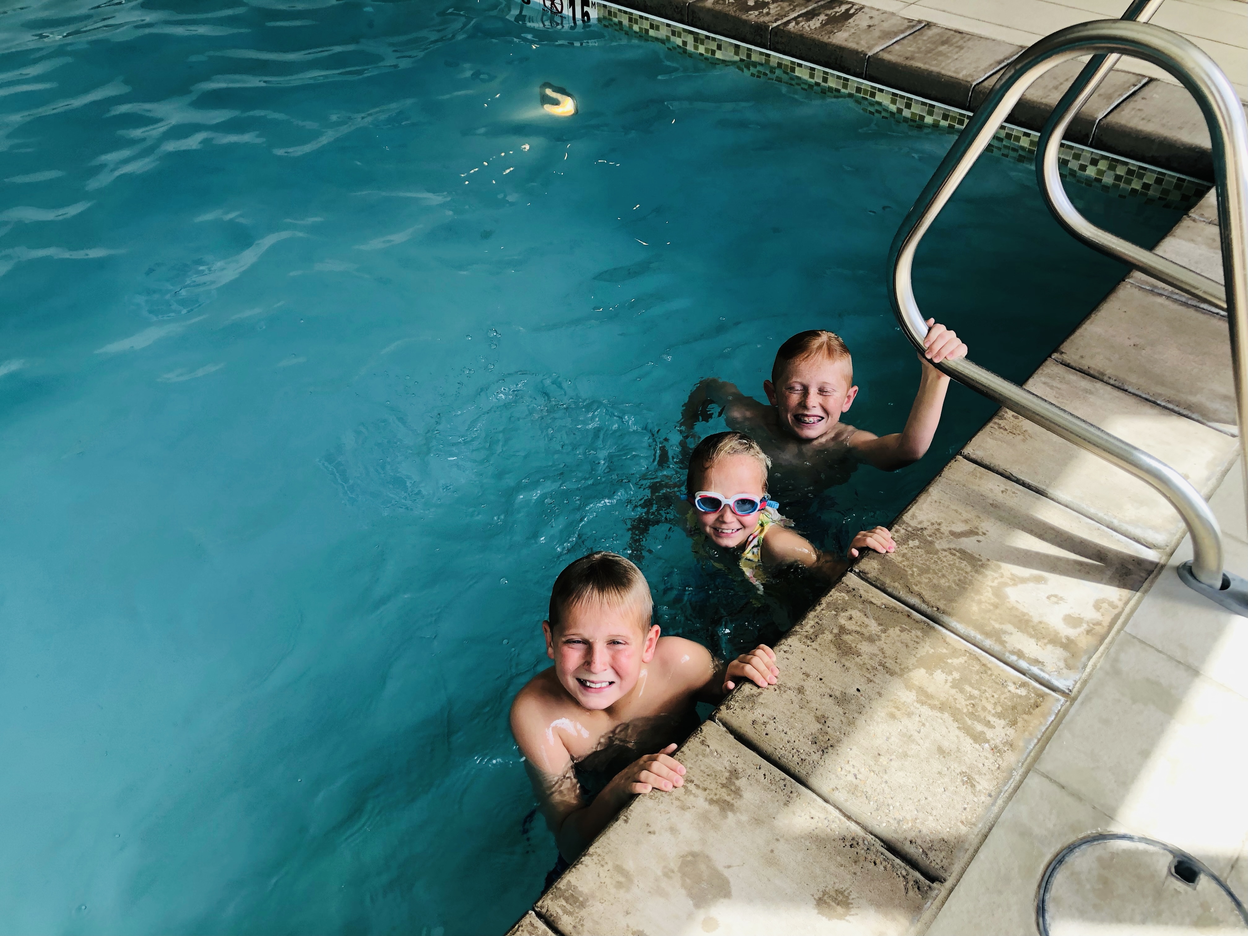The Johnston children earn school credit during summer while doing some of their normal recreational activities.