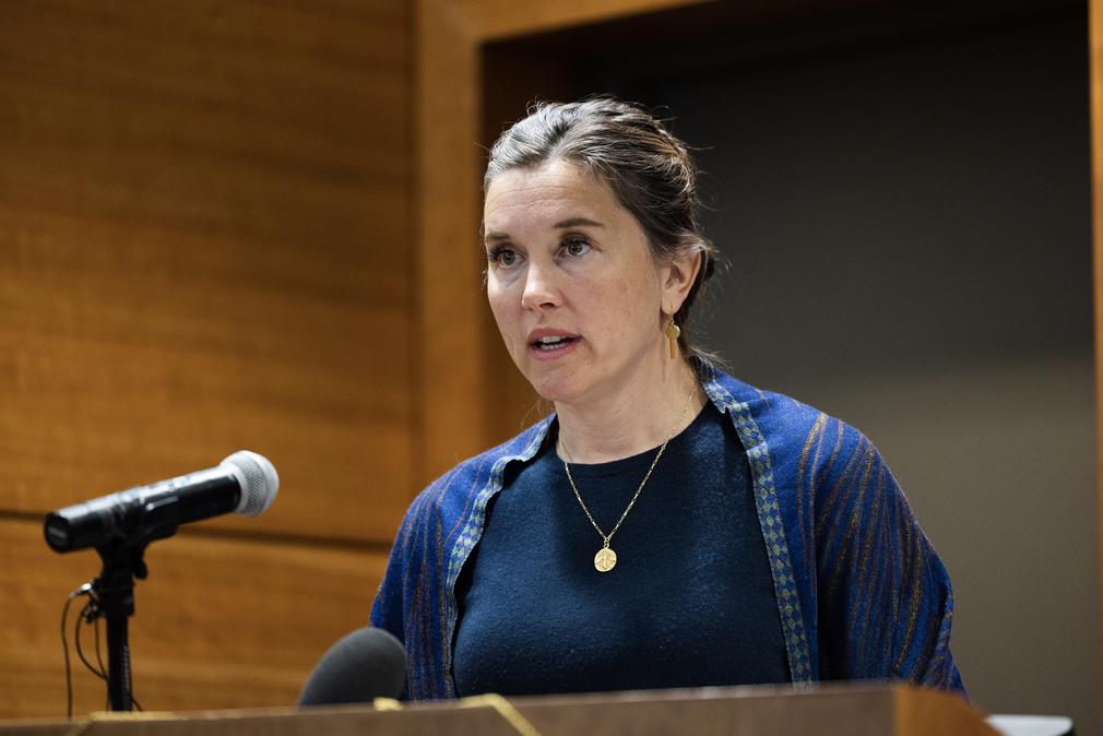 Salt Lake City Mayor Erin Mendenhall on Thursday gives an update on the city's Project Safe Neighborhoods initiative, while making a renewed call for gun owners to properly secure their weapons.