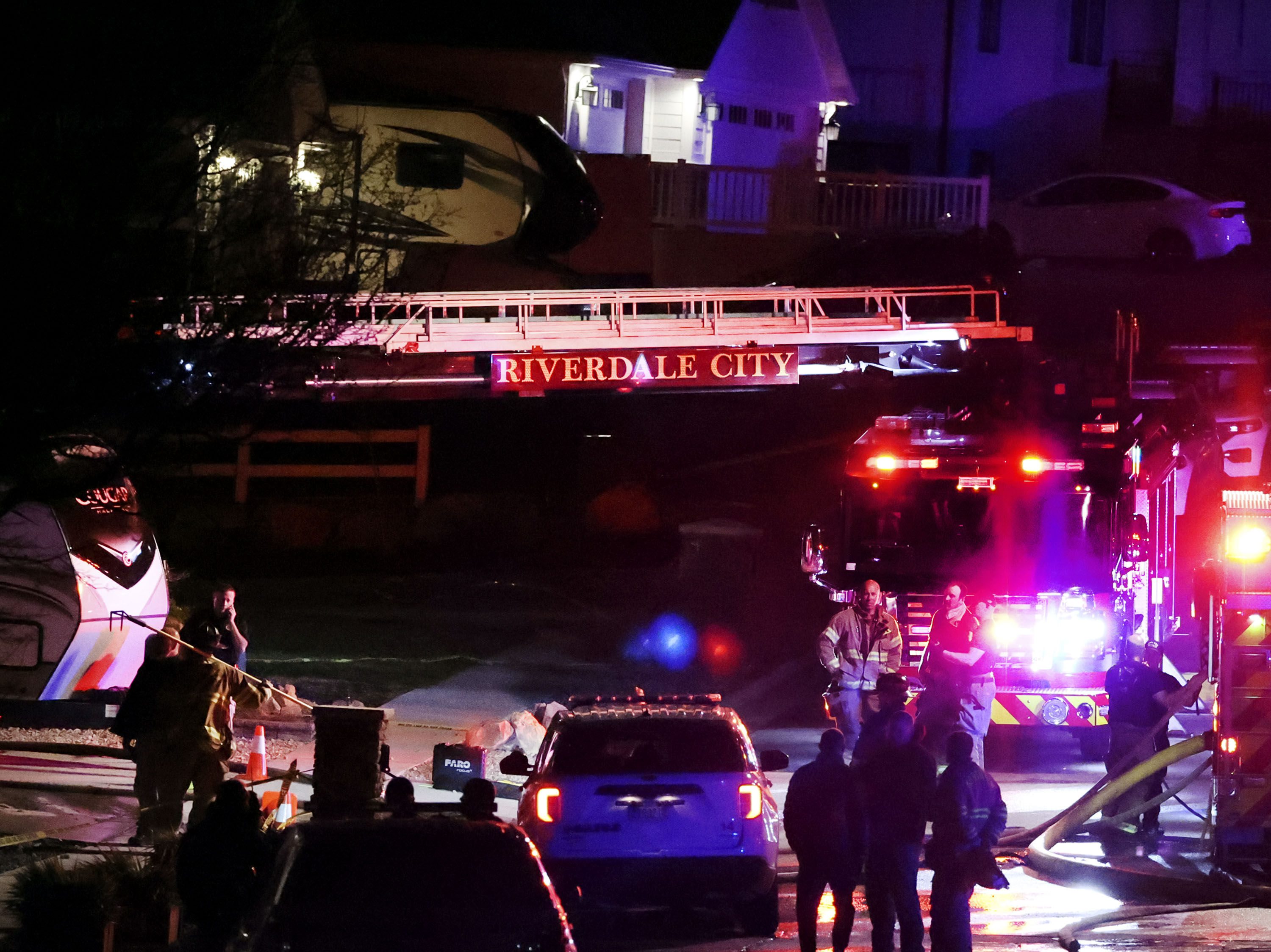 A man killed in a shootout with North Ogden police was a sibling of one of the homeowners found deceased inside a burning house, Weber County officials confirmed on Friday.