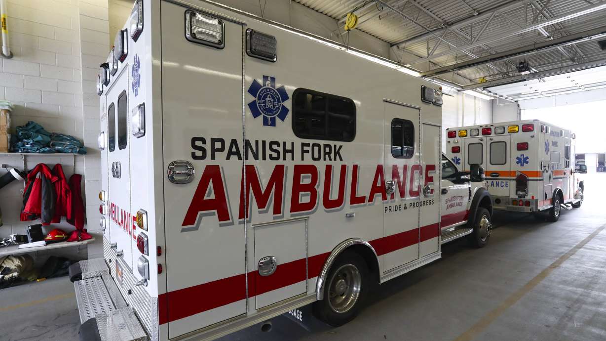 A 2-year-old Spanish Fork girl died Saturday after she was run over by landscaping equipment.