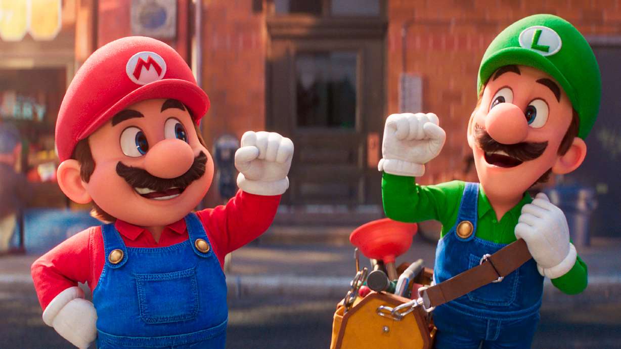 Mario and Luigi in 'The Super Mario Bros. Movie.' Utah was recently named the "most Mario-obsessed" state.