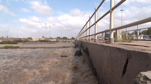 Wastewater is treated for agricultural use at Mekorot’s Shafdan
wastewater treatment plant outside Tel Aviv on March 29.