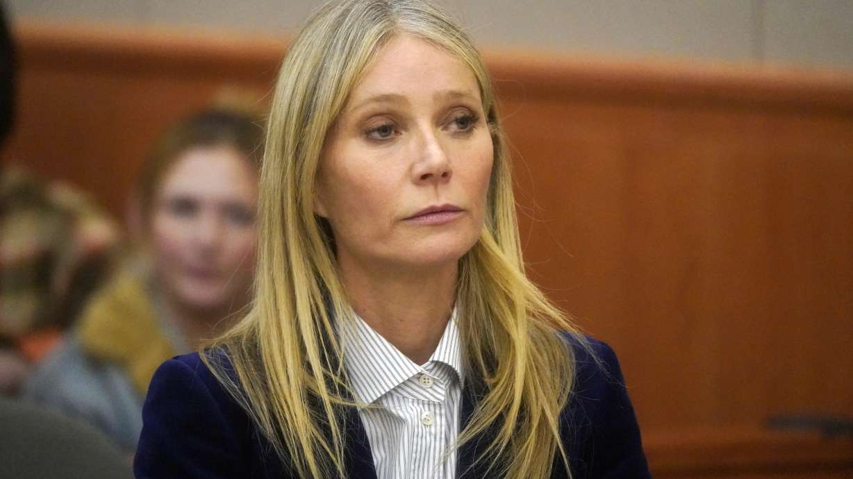 Gwyneth Paltrow reacts to the verdict in her trial on March 30, in Park City. In a judgement published on Saturday, the court affirmed the jury's verdict finding Paltrow not at fault for a 2016 collision with Terry Sanderson.