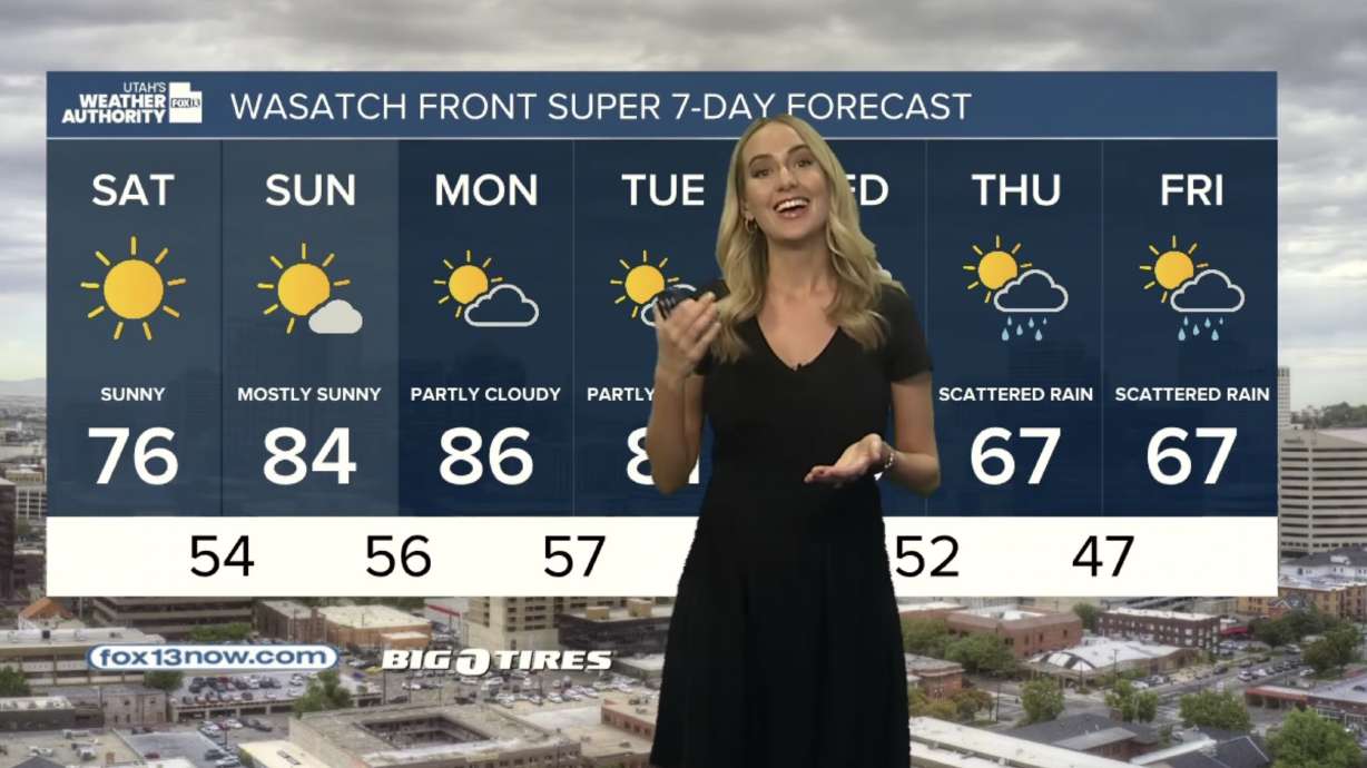 Allison Croghan made a special forecast on April 28.