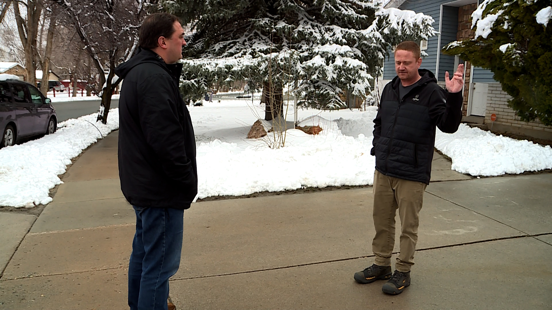 Sandy resident Matt Luers says he’s annoyed and inconvenienced regularly by solicitors who ignore his ‘No Soliciting’ sign.