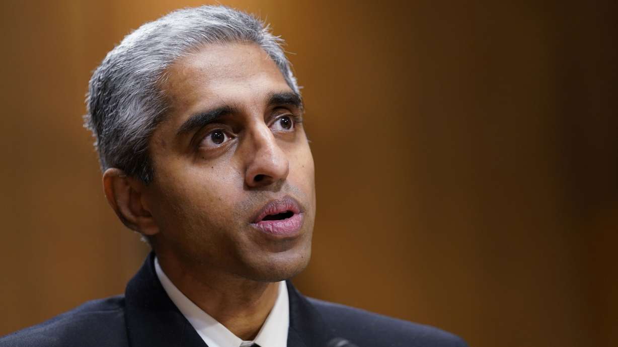 Surgeon General Dr. Vivek Murthy seen here on Capitol Hill in Washington, on Feb. 8, 2022, says widespread loneliness in the U.S. is posing health risks as deadly as smoking a dozen cigarettes daily, costing the health industry billions of dollars annually.
