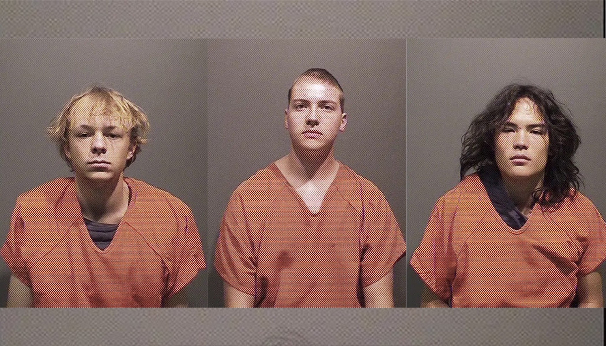 This photo provided by the Jefferson County Sheriff's Office shows three teenagers are facing first-degree murder charges stemming from the death of a 20-year-old Colorado woman who was struck by a rock.
