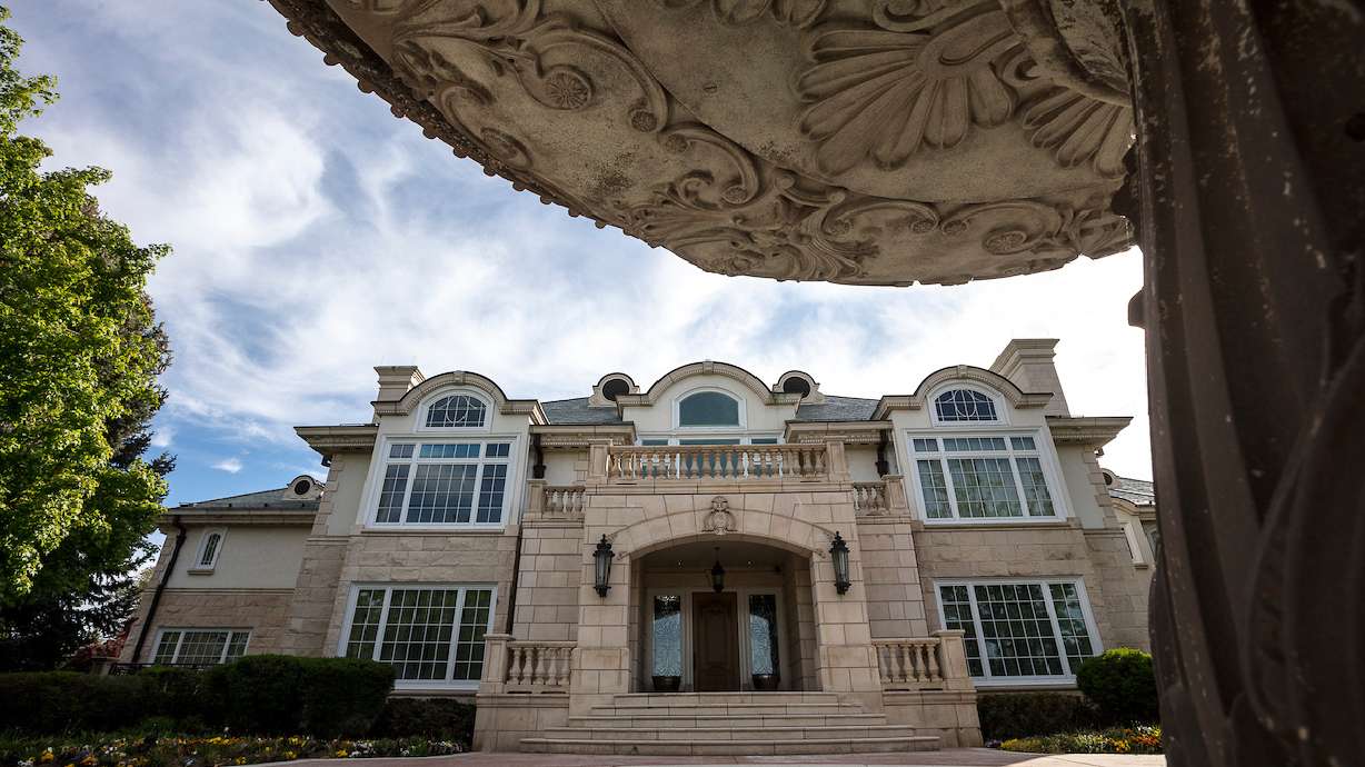 The Melanie Bastian home near the Utah Valley University campus in Orem, which was donated to UVU, is home to the university's new museum of art.
