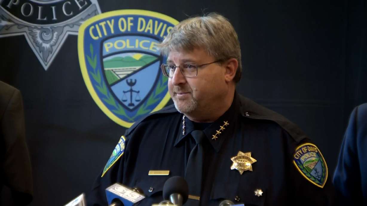 An arrest has been made in connection with three stabbings near the University of California, Davis, Davis Police Chief Darren Pytel said on May 4.