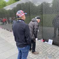 Veterans with Utah Honor Flight pay respects to fallen friends
