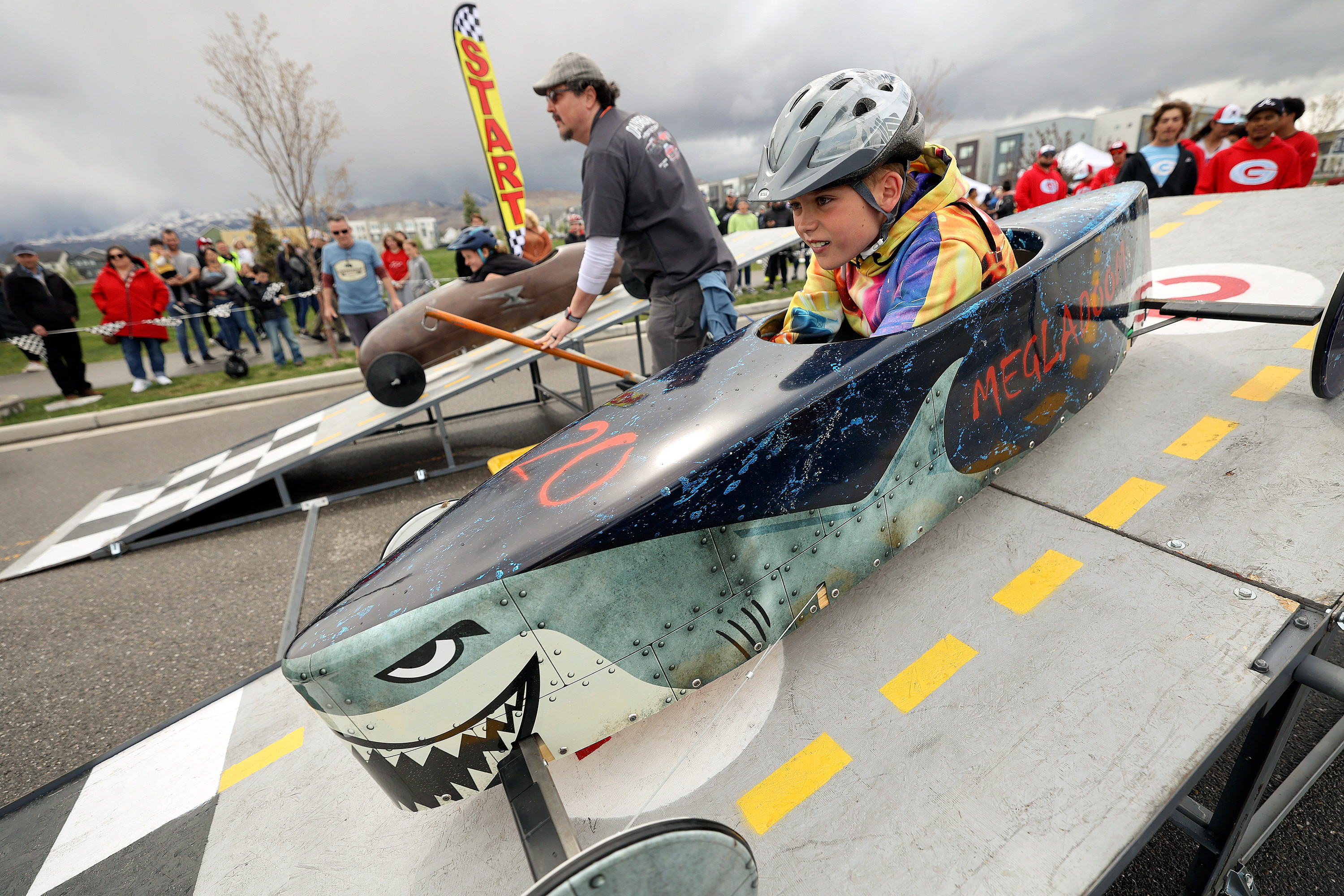 Racers dazzle at 3rd annual Daybreak soap box derby