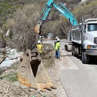Little Cottonwood Canyon mudslides subside; county crews clearing debris