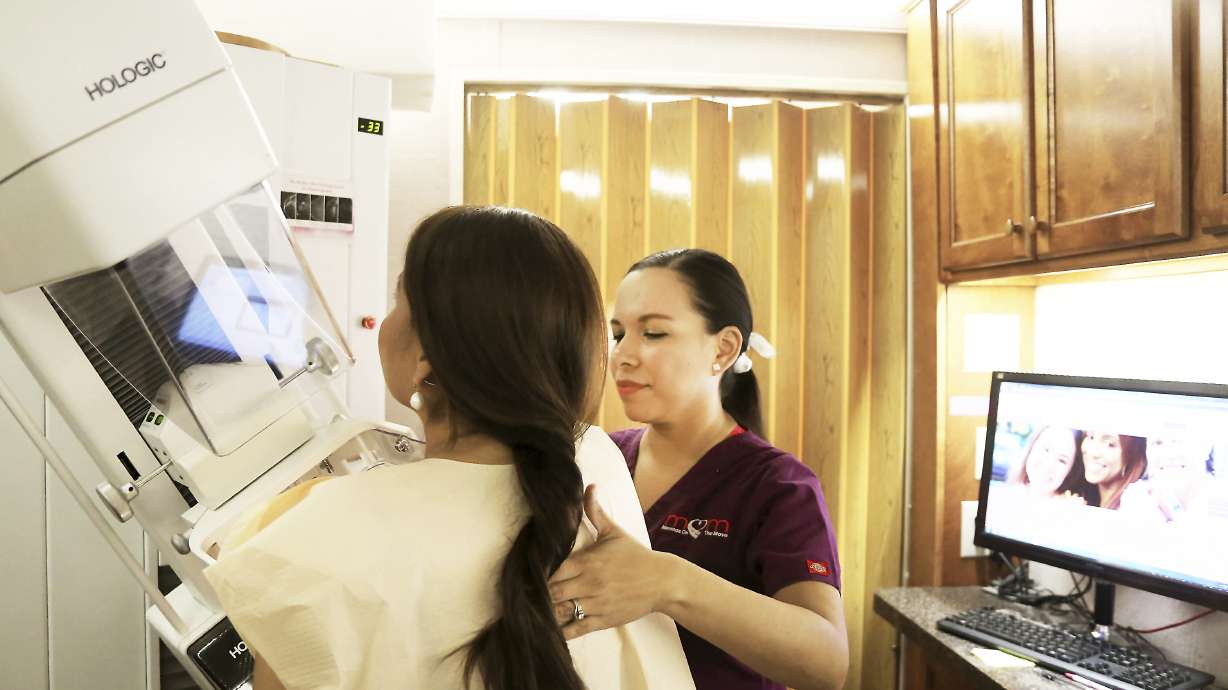 Women should start getting every-other-year mammograms at age 40 instead of waiting until 50, according to a draft recommendation from a government task force released on Tuesday.