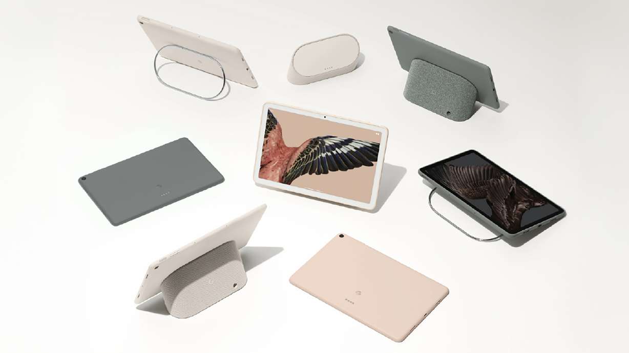 Google on Wednesday unveiled its latest lineup of hardware products, including its first foldable phone and a new tablet.