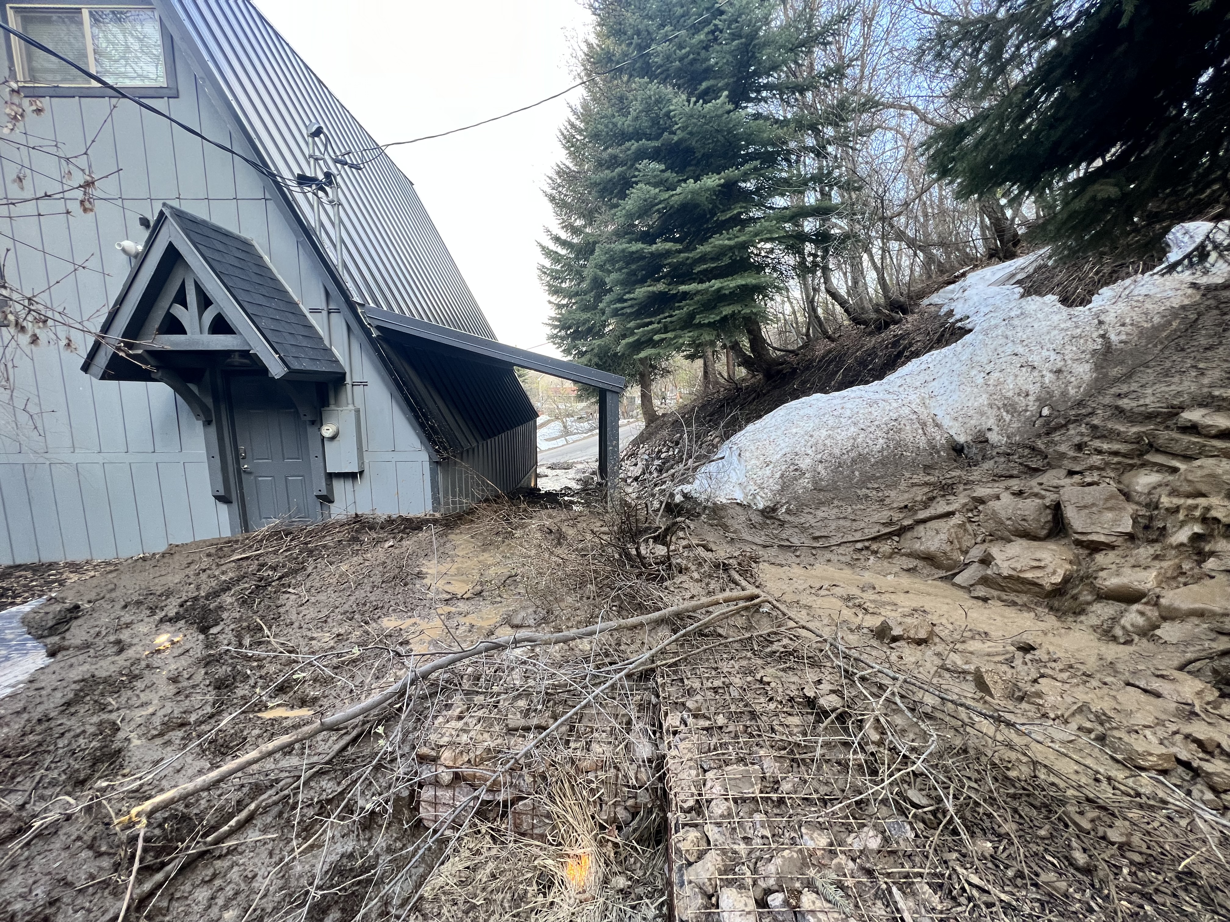 Mudslide hits home in Nordic Valley area of Weber County