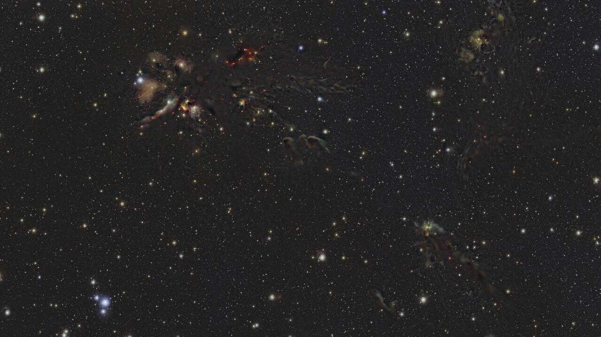 Impresionante mosaico de cúmulos de estrellas bebé creado a partir de 1 millón de fotos de telescopio