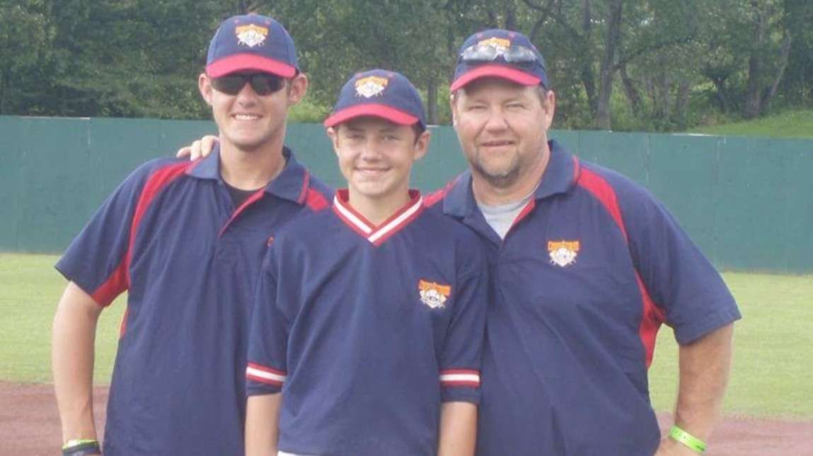 Troy Slaymaker and his sons.