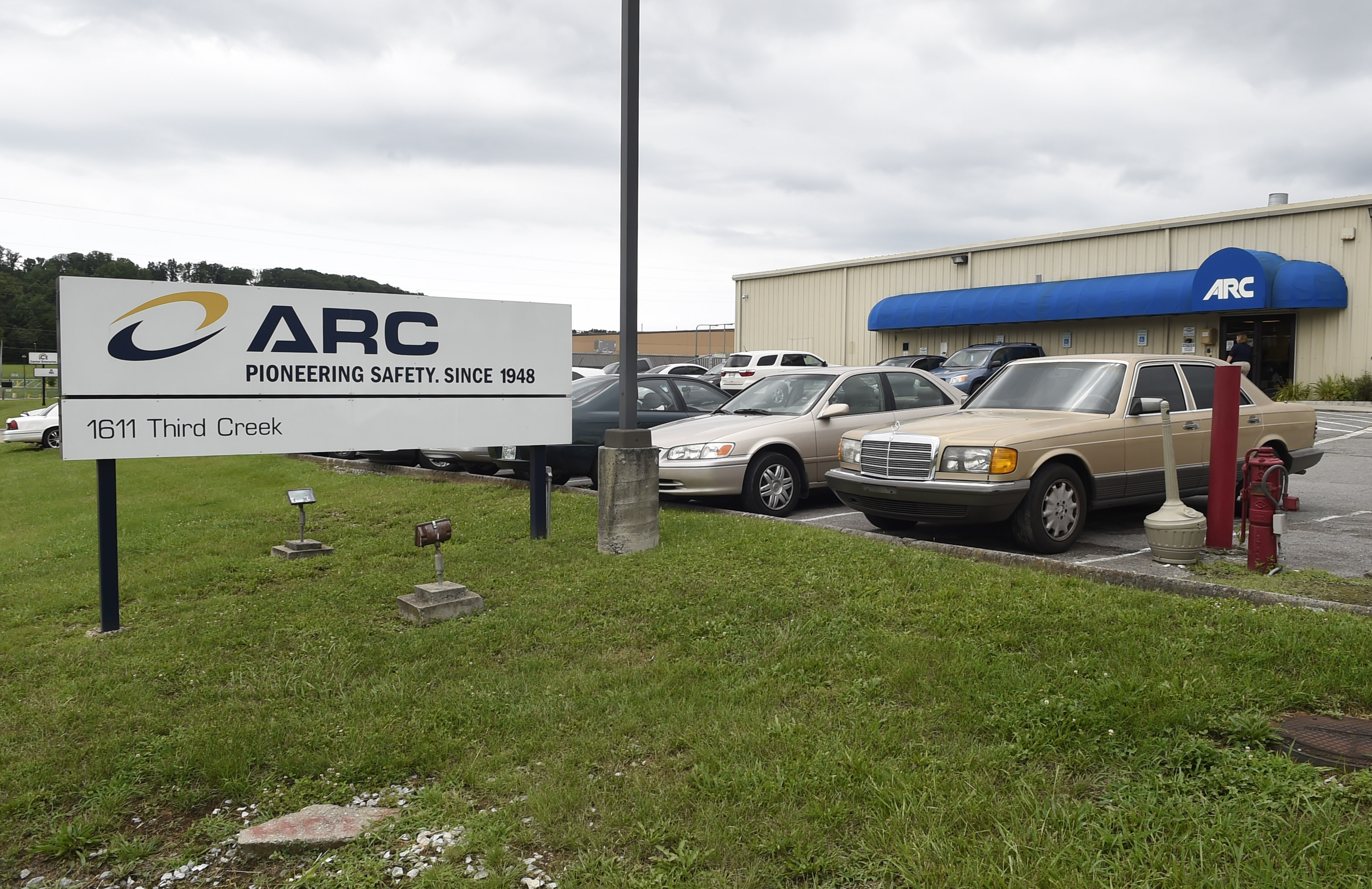 The ARC Automotive manufacturing plant is seen, July 14, 2015 in Knoxville, Tenn. The National Highway Traffic Safety Administration said Friday that ARC should recall 67 million inflators because they could explode and hurl shrapnel. 