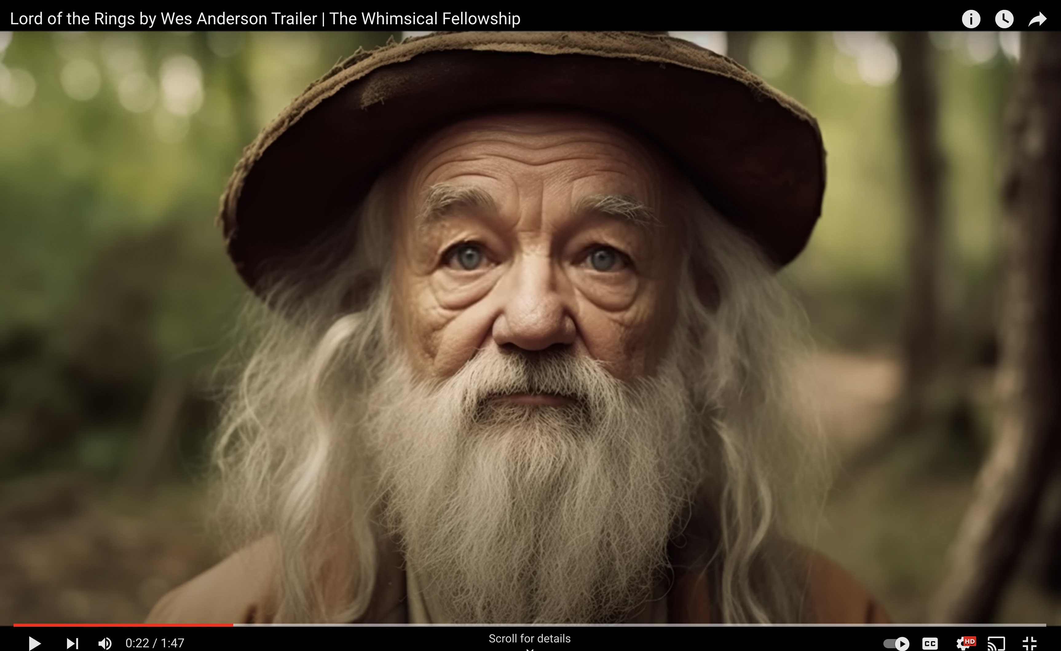 With all the talk lately about new adaptations of "Lord of the Rings," it's not too out there to imagine a popular director like Wes Anderson one day getting to put his spin on telling the stories of Middle Earth.