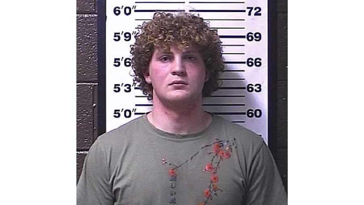 Noah Goodnough, 19, was recently charged with hitting a man with his SUV and driving with him on the hood for “several hundred feet.”