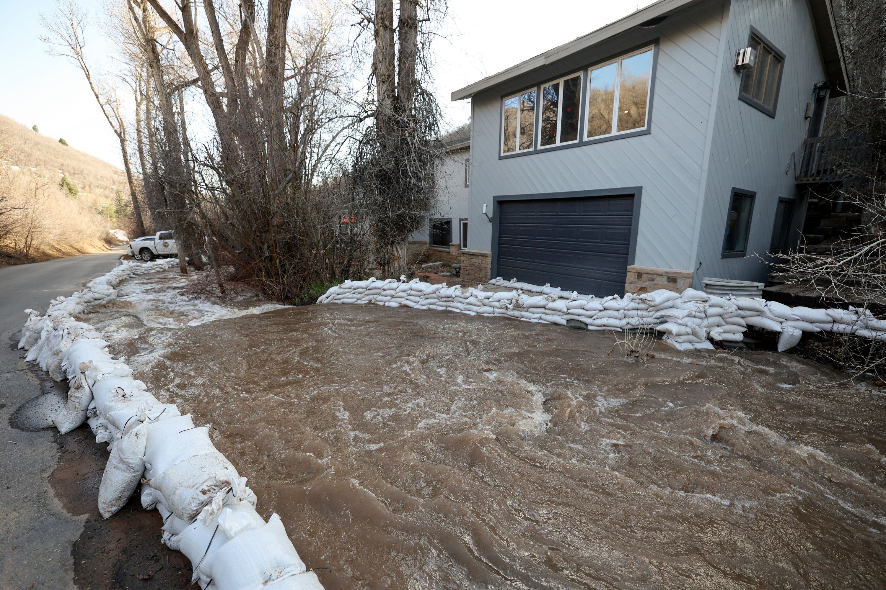 Water levels are high from snowmelt in Emigration Canyon on May 2. Utah lawmakers are set to pour millions of dollars into dealing with the effects of last winter's record snowfall during Wednesday's special legislative session. 