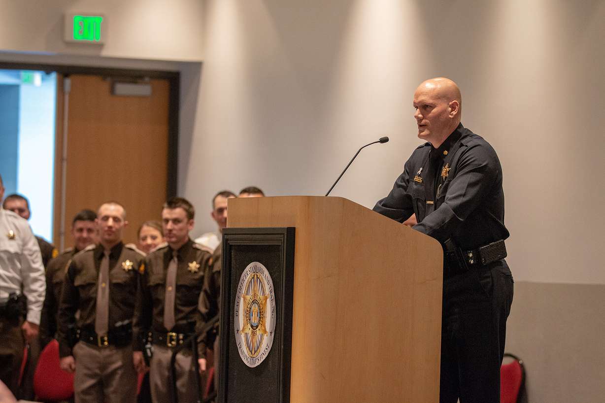 Scott Stephenson, executive director of the Utah Fraternal Order of Police and former POST director, just finished his first semester at Lynchburg University to become a licensed mental health clinician. He recognized a dire need for more trauma-informed therapists in Utah and decided to take the leap.