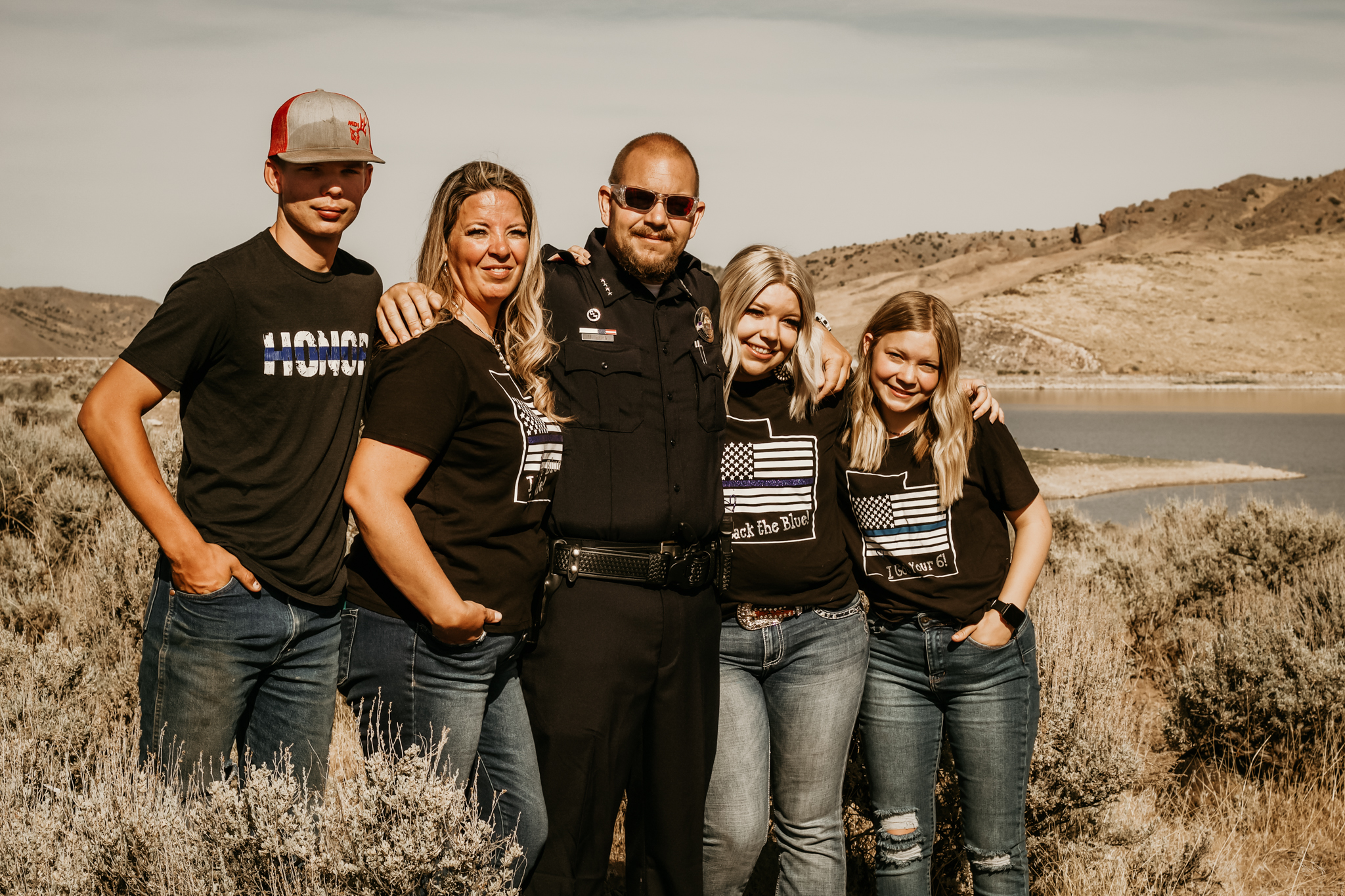 Mike Berg with his wife Melinda, and his three children: Madison, Mason and Makenna. After starting therapy a year and a half ago, his family says they’ve grown closer to each other, adding that their dad comes home from work much happier than he used to.