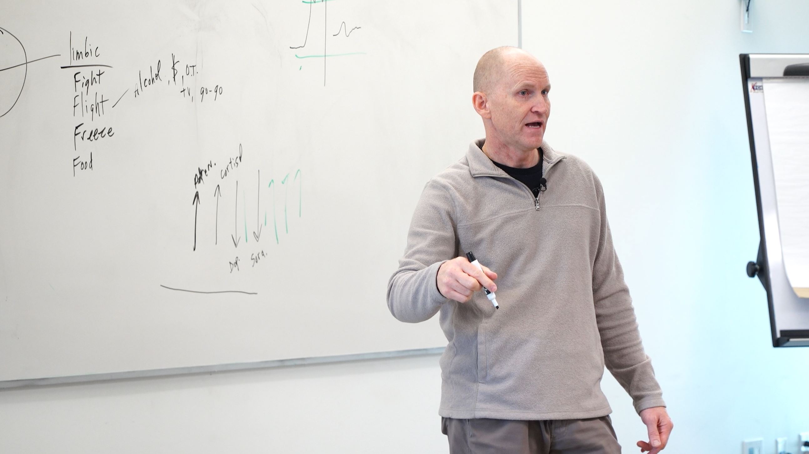 Jeffrey Denning trains members of the Tooele County Dispatch on mental well-being. Denning conducts trainings on behalf of his organization, First Responders First, with agencies across Utah.