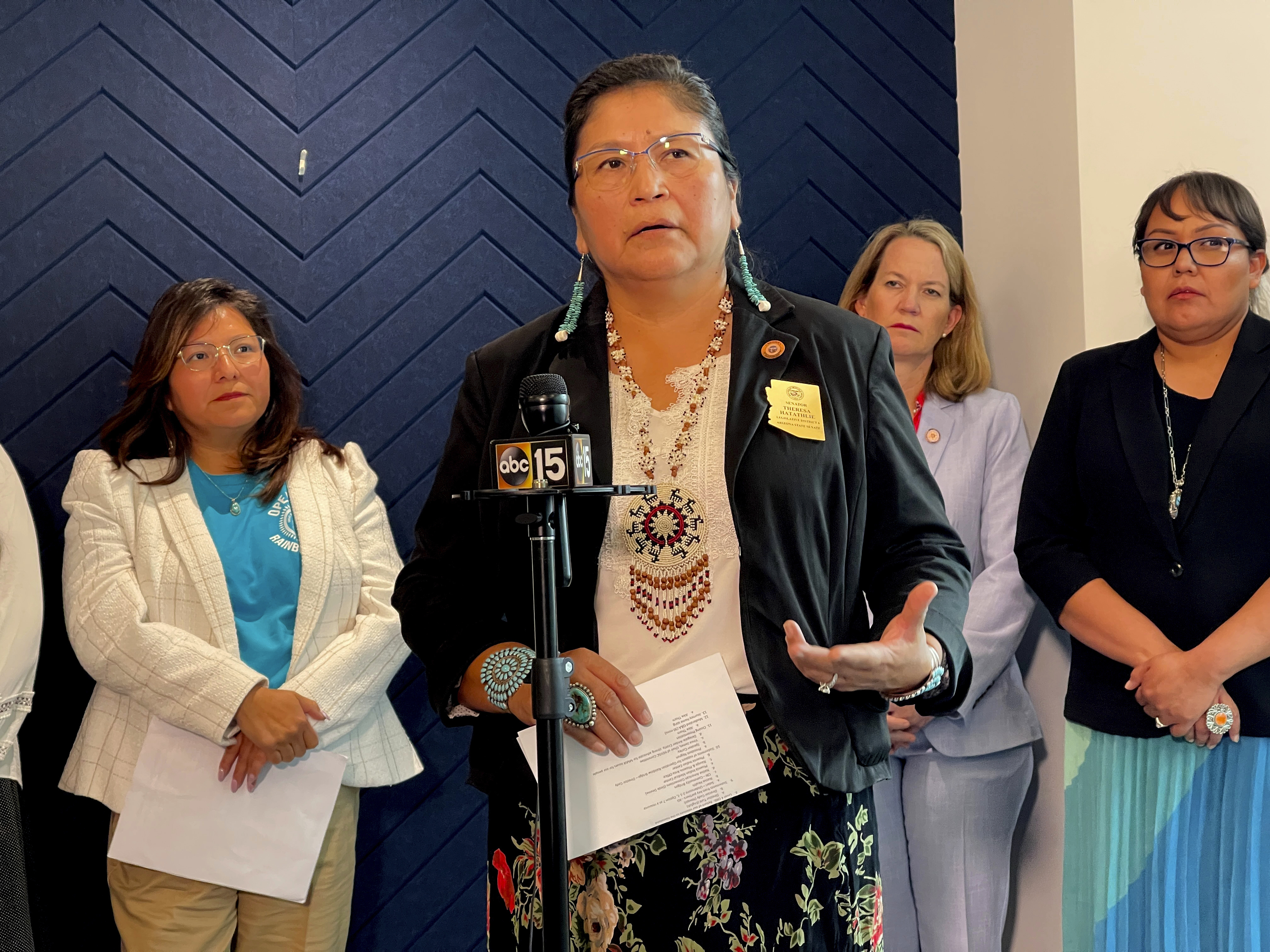 Arizona State Sen. Theresa Hatathlie outlines steps the Navajo Nation is taking to find and get care for tribal members now being displaced by scores of illegitimate sober living homes that are under investigation by the Arizona Attorney General's Office.