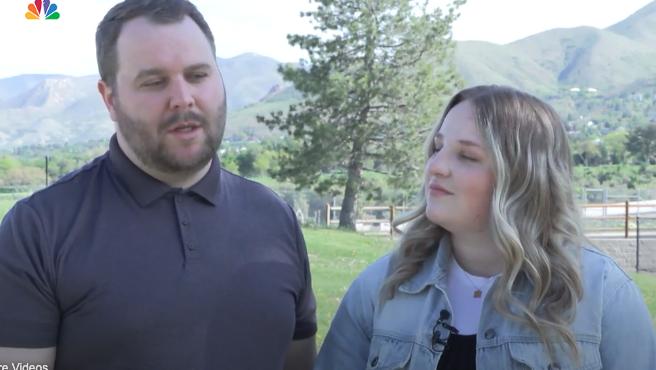 Morgan and Ryan Bailey, of Salt Lake, talk about an accident in which seat belts saved their lives.