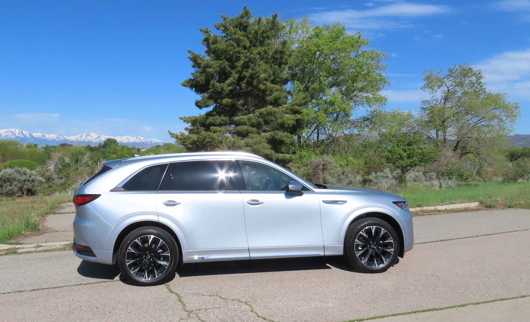 Test Drive: Mazda's 2024 SUV CX-90 with a third row is surprisingly ...