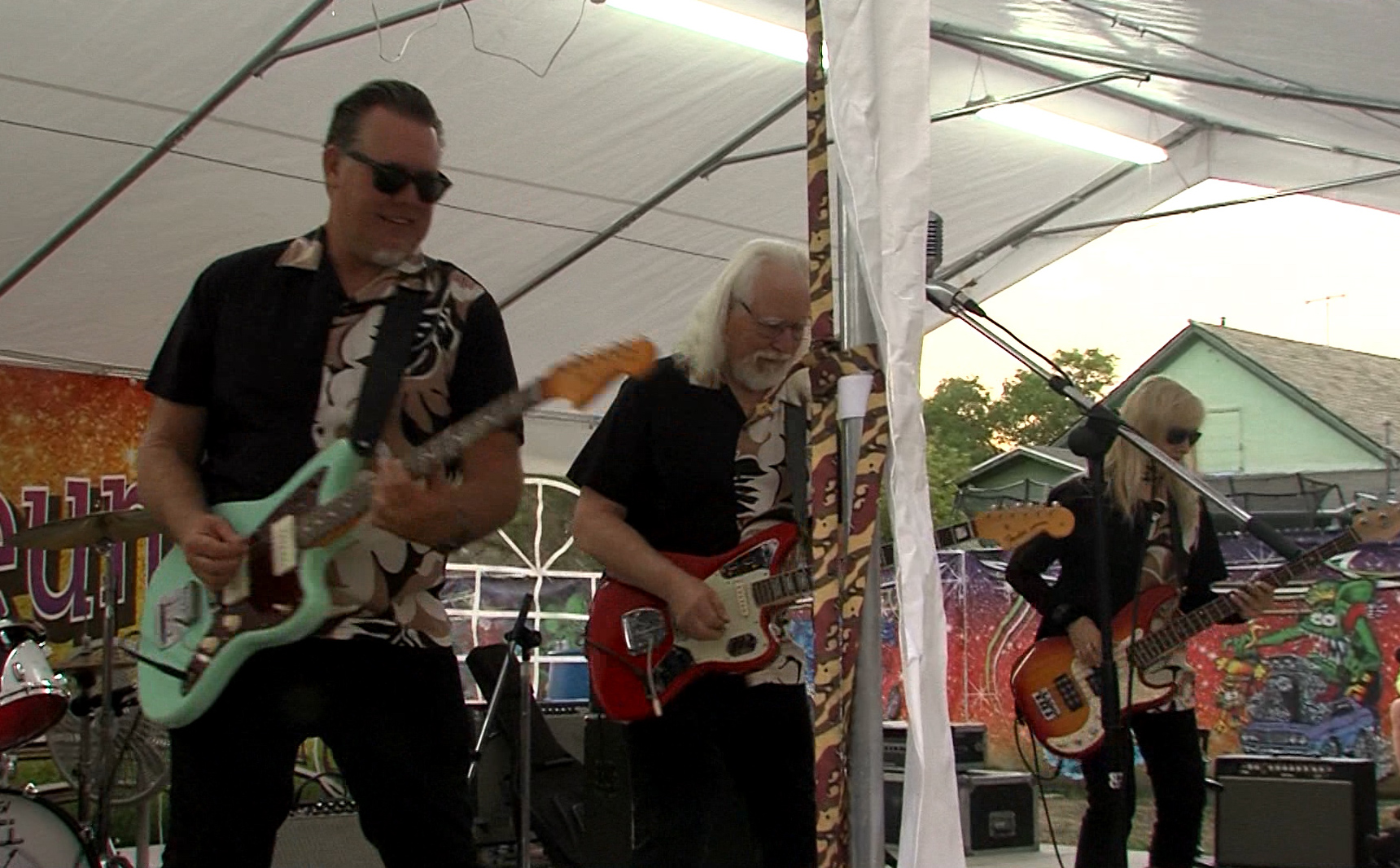 The Surfaris at the Rat Fink Reunion in Manti, June 2022.