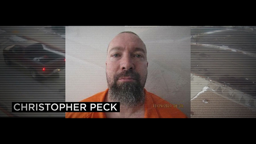 Christopher Peck, 43, has re-offended twice while on parole for previous sex crimes in Utah.