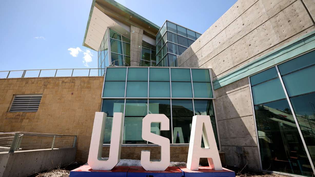 The Utah Olympic Park is pictured in Park City on May 4. Utah’s bid team says paperwork for a future Winter Olympic Games is almost completed.