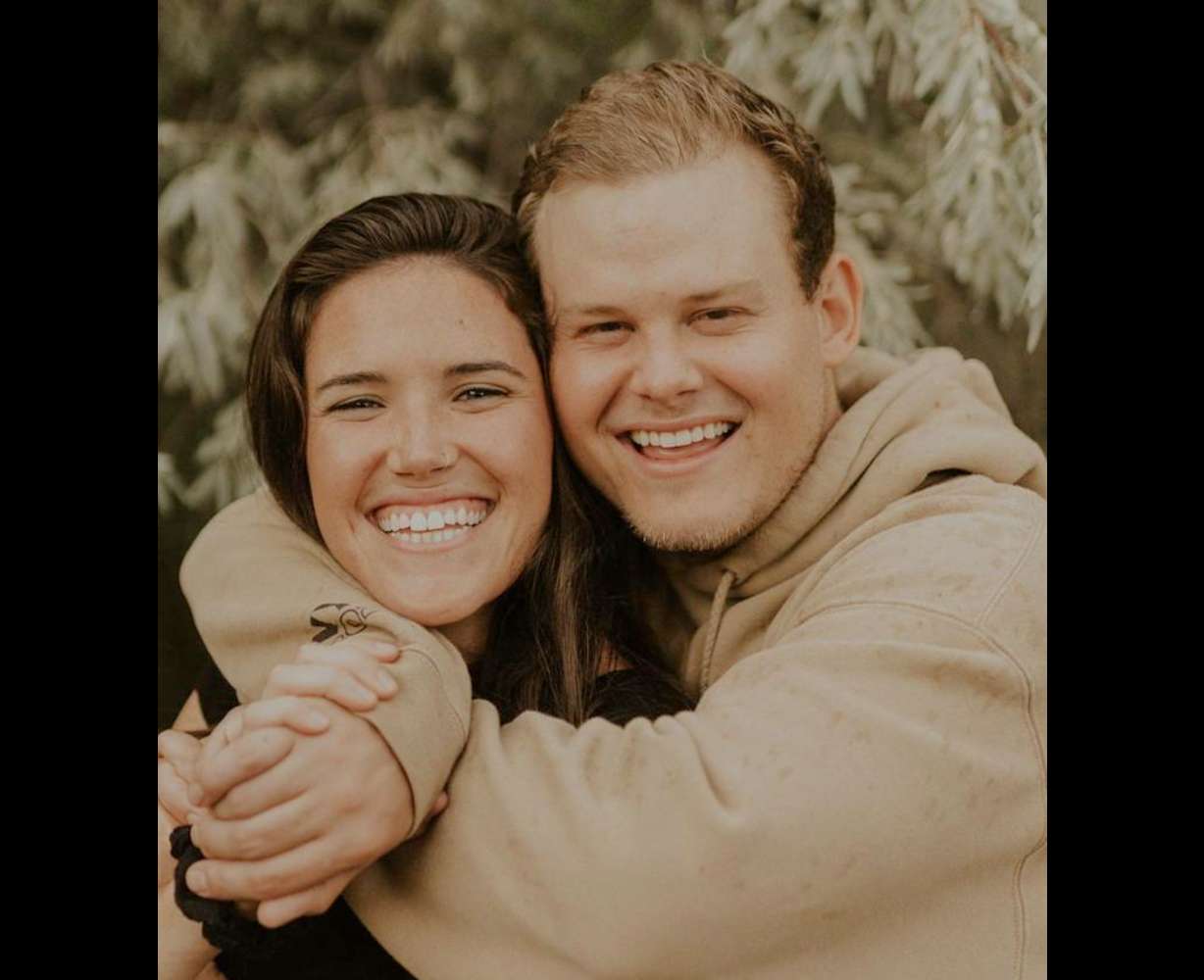 Sarah Radulic, of New Jersey, and Ephraim Cook, of Murray. Radulic was rock climbing with Cook in Big Cottonwood Canyon on Wednesday when he fell around 100 feet to his death.