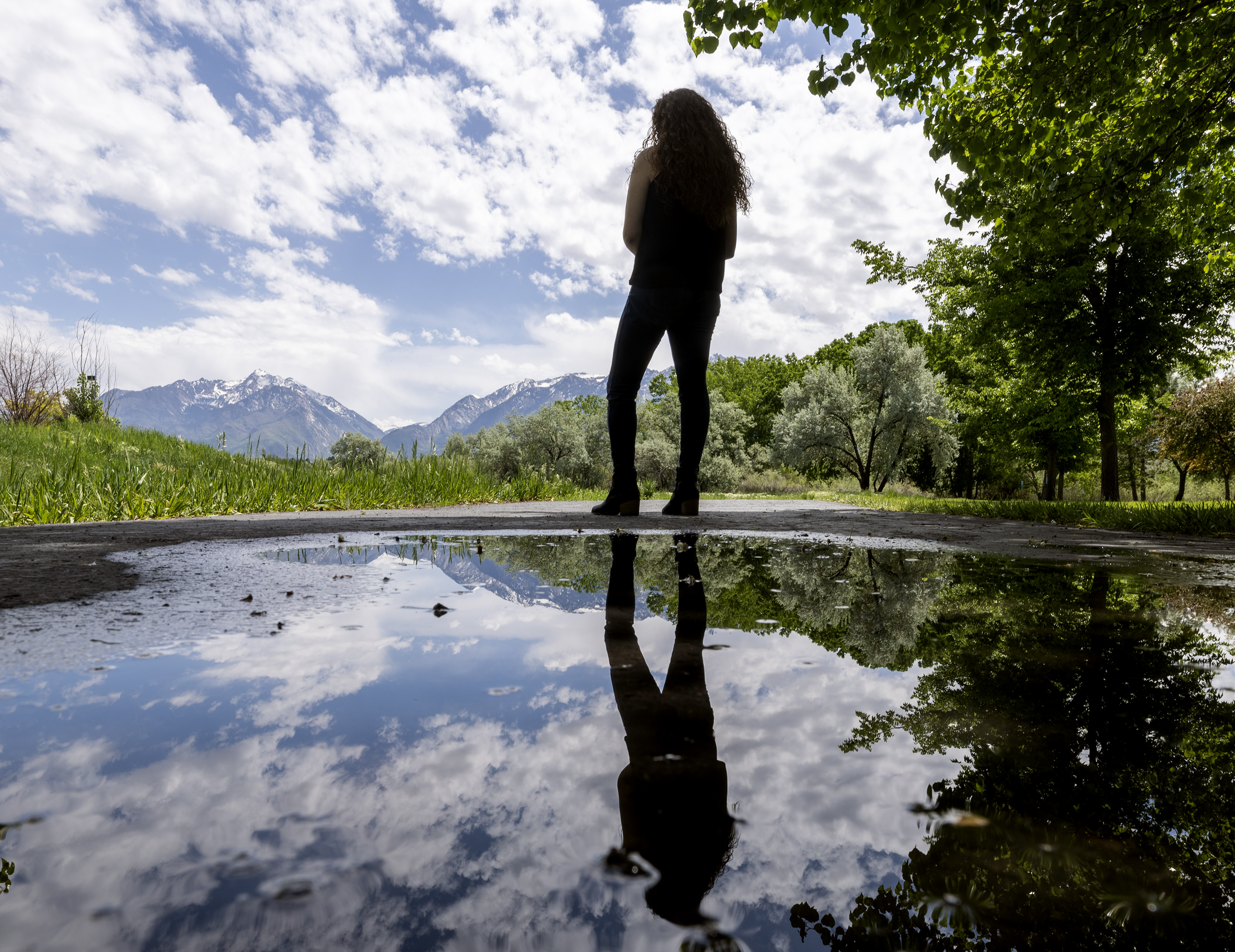 Jamie poses for photos in Salt Lake County on Friday. Her family is feeling some closure after a man was convicted this month of sexually abusing her daughter. But she says the harm was only compounded after long delays in the legal system.