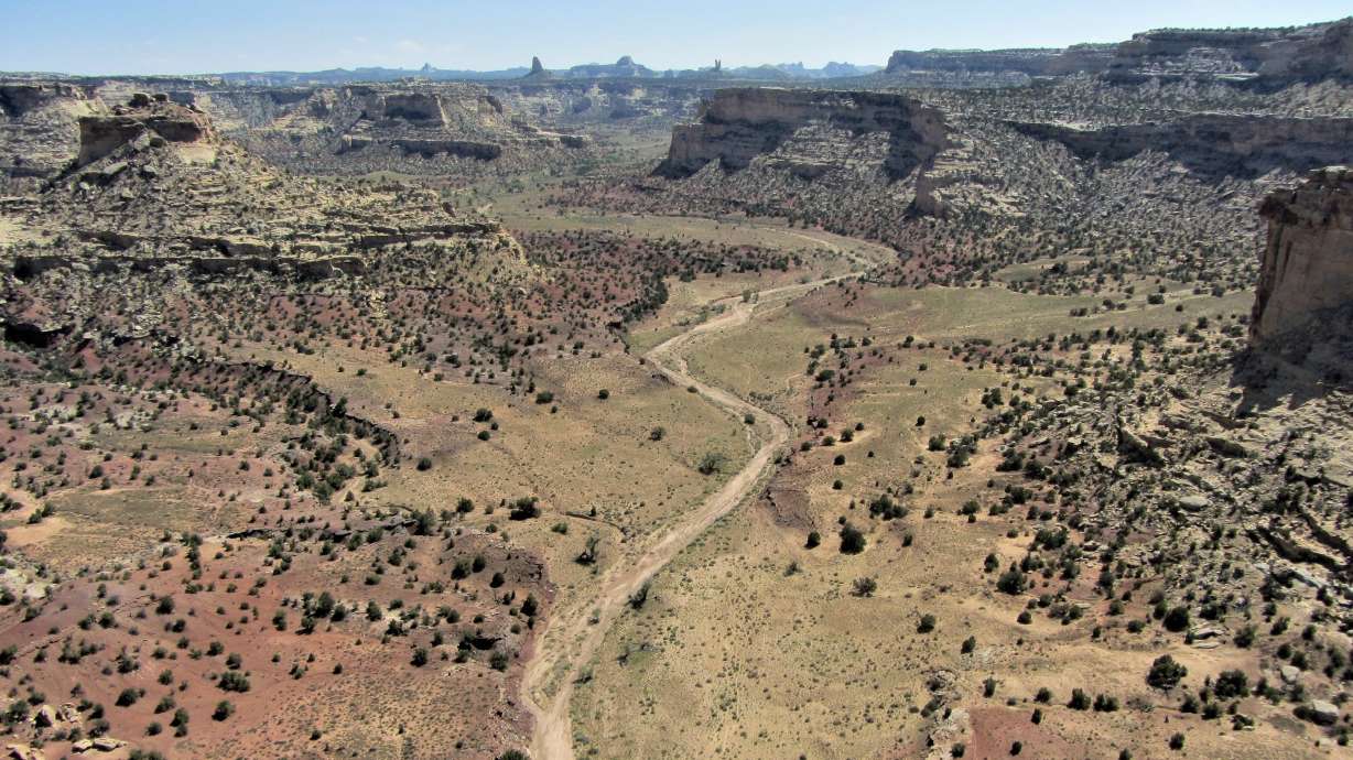 A photo of the San Rafael Swell area, taken on Aug. 3, 2021. Several events are planned in Utah this weekend to celebrate National Public Lands Day, including a tour of the area's history on Saturday.