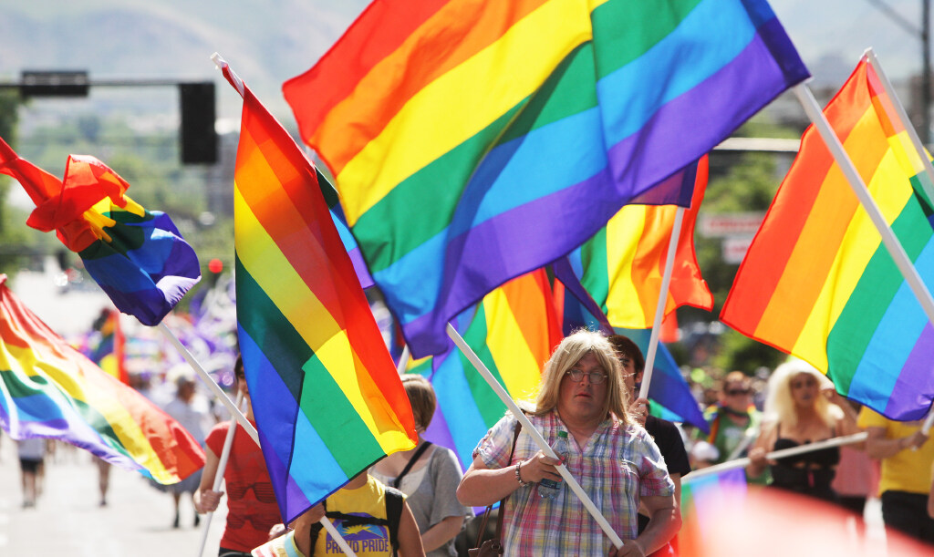 The Utah Pride Festival Parade in Salt Lake City on June 8, 2014. Frustration with increases in vendor booth pricing, unaligned values and a lack of inclusivity has pushed some in the LGBTQ community to organize their own Pride celebrations.