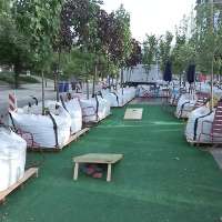 Pop-up green spaces take over roads in downtown Salt Lake City