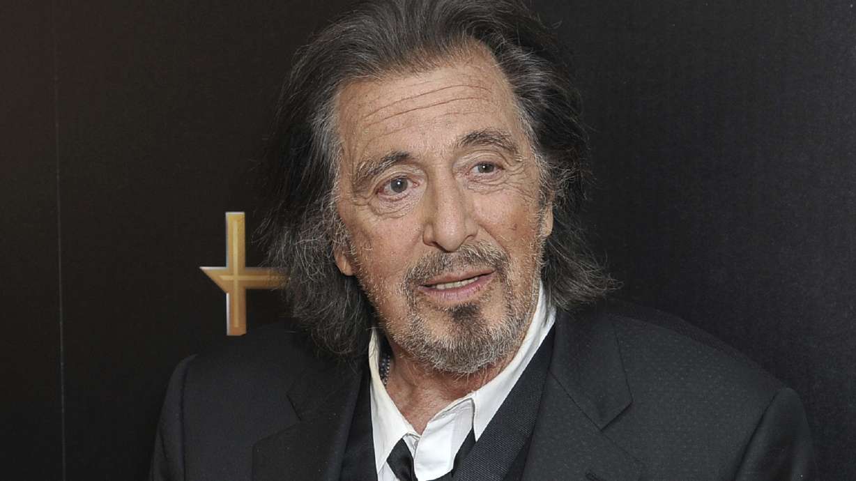 Al Pacino appears at the Hollywood Film Awards in Beverly Hills, Calif., on Nov. 3, 2019. A representative for Pacino confirms that the 83-year-old actor and 29-year-old Noor Alfallah are expecting a baby.