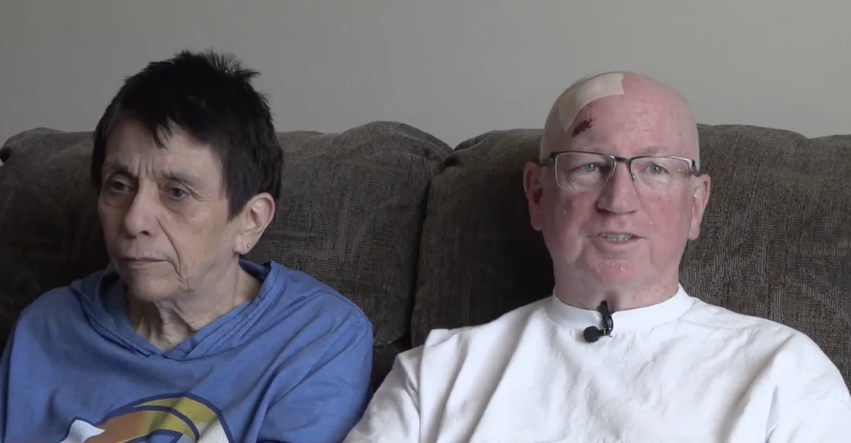 Andrea and Barney Bartling had a lot to be grateful for, they say, after he fell into the fast, cold moving waters in Adams Canyon near Layton on Monday.