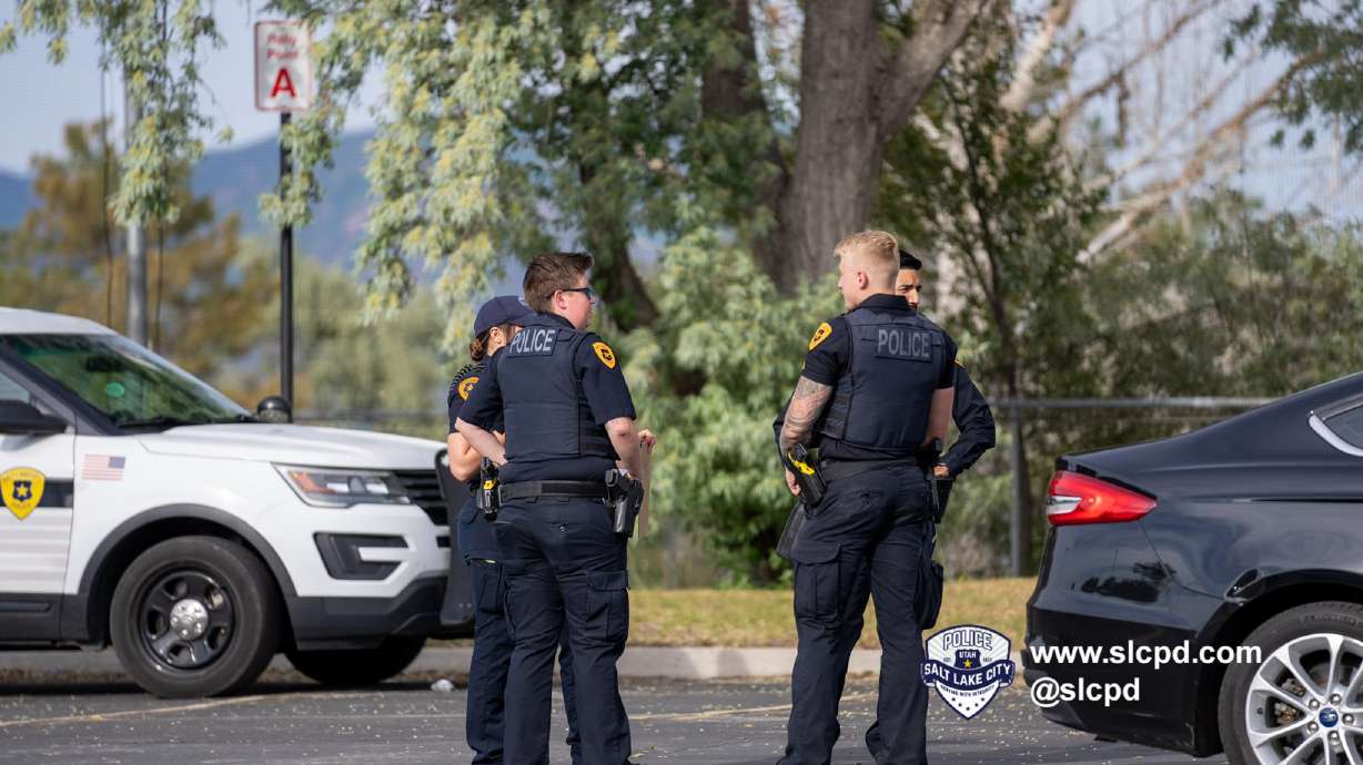 Police say a person has died after a stabbing in Salt Lake City on Thursday afternoon.