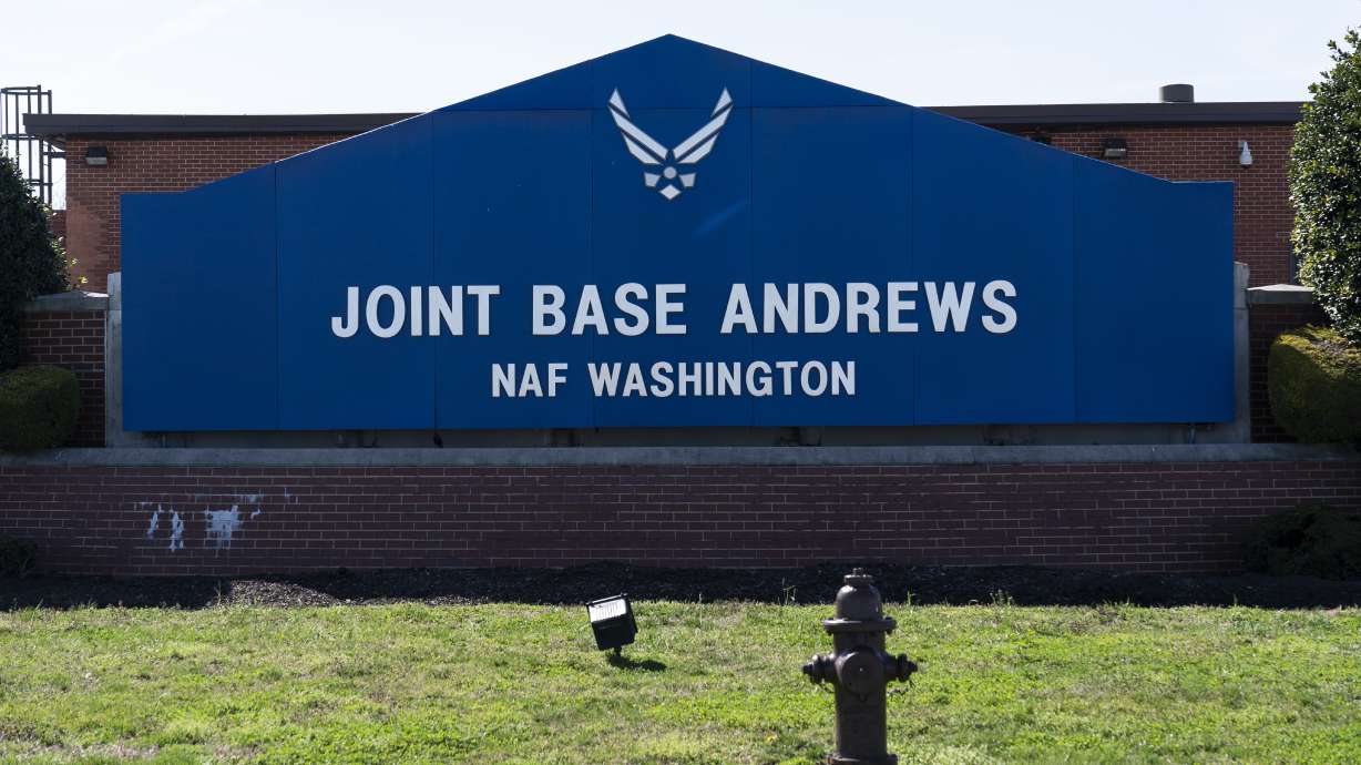 A wayward and unresponsive business jet that flew over the nation's capital Sunday afternoon caused the military to scramble a fighter plane from Joint Base Andrews before the jet crashed in Virginia, officials said.