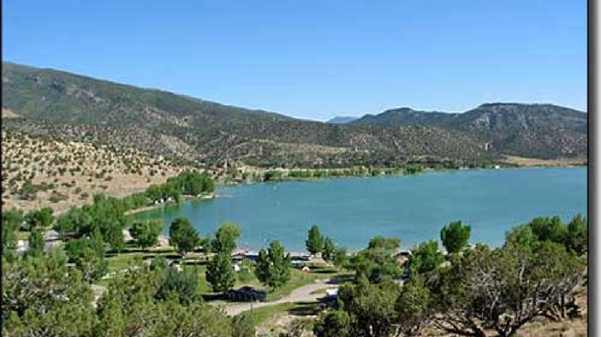 A man drowned at Palisade State Park on Saturday, a park official confirmed.